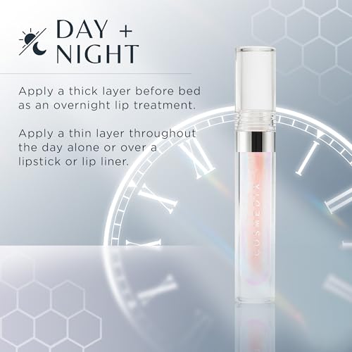 Lip Plumper and Hydrator Liquid Crystal Lip Gloss - High Shine, Softening