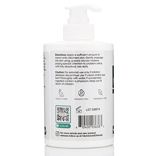 Advanced Clinicals Retinol + Niacinamide Anti-Aging Face & Body Cream + Collagen Lifting Body Oil Set