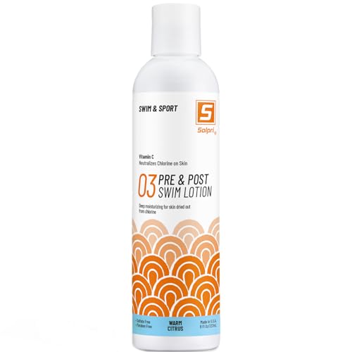 Pre Swim Chlorine Skin Protection Lotion with Vitamin C - Warm Citrus