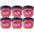 Vaseline Lip Therapy Rosy Lips 6-Pack ? Moisturizing Lip Balm for Very Dry Lips in Mini Jars, 0.25 Oz Ea
