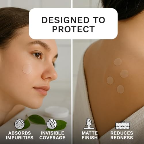 Korean Pimple Patches Hydrocolloid Acne Spot Dots - 132 Dots Pack of 3