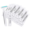 Disposable Razors in Bulk Pack of 30,Gray Bulk Razors Disposable Individually Wrapped Twin Blade Disposable Shaving Razors with Shaving Cream and Clear Cap Set for Homeless,Hotel,Charity,Travel