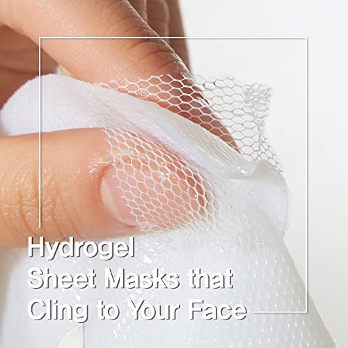 Dr.CHROMCELL] CICATHENOL Vitide BioCell Mask | Korean Hydrogel Mask | Collagen Sheet Mask | Hydrogel Sheet Mask | Firming Face Mask | Korean Face Masks Skin Care | 5 Hydrogel Mask Set