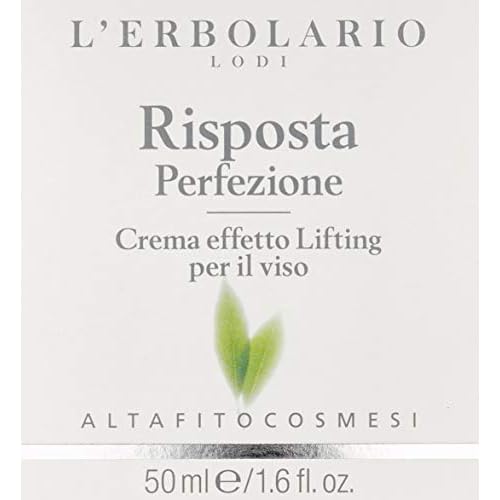 L'Erbolario Risposta Perfection Lifting Effect Face Cream ? Face Moisturizer and Firming Day Cream ? Facial Moisturizer for Skin Elasticity - 1.6 oz