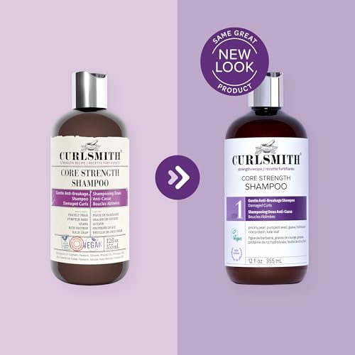 CURLSMITH Core Strength Strengthening Shampoo for Curly Hair 12 fl oz