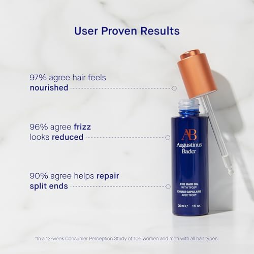 Augustinus Bader Women's The Hair Oil 1 Fl Oz Blue - Nourishing & Shine-Boosting