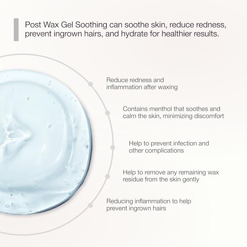 Curacoro Post Wax Gel for After Wax Care | Refreshing, Soothing Gel to Revitalize & Calm Skin After Waxing Treatment