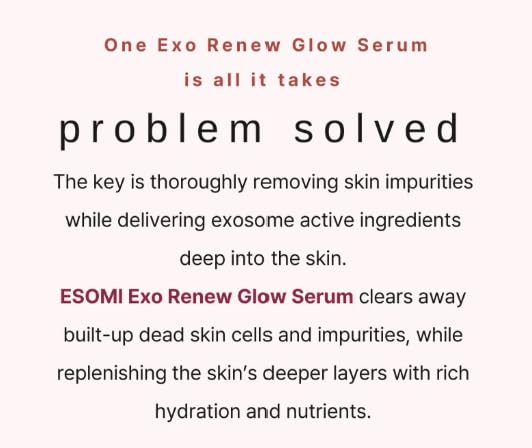 Exosome Glow Peeling Serum with Cica & Salicylic Acid – Travel-Friendly Skin Refining Treatment