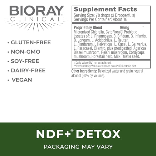Natural Detox Tincture - Supports Heavy Metal Removal & Immune Health - 1 fl oz