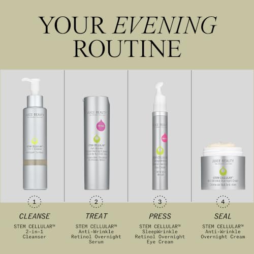 Overnight Anti-Aging Cream with Ceramides & Hyaluronic Acid - 1.7 fl oz