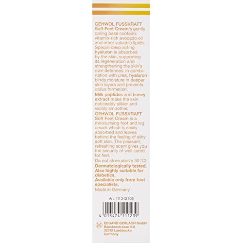 GEHWOL Soft Feet Cream, 4.4 Ounce (Pack of 1)