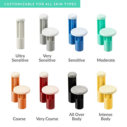 PMD Personal Microderm Replacement Discs Green - 6 Discs & 1 Filter for Classic, Plus, Pro, Man, Elite