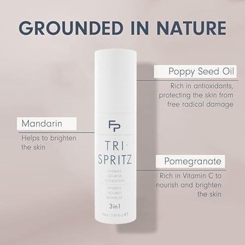 FORMULAE PRESCOTT | Tri-Spritz 3 in 1 Facial Mist | Daily Face Mist Face Spray with Blue Light Protection for Repair | All Natural Skin Care (50 ML)