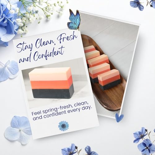 Relumins Premium 3-in-1 Glutablend Exfoliating Beauty Soap Bar Dark Spot Remover ? For Smoother, Clearer, Healthier-Looking Skin ? Now with Rosehips ? Gentle Face & Body Cleanser 120g x 5 Bars