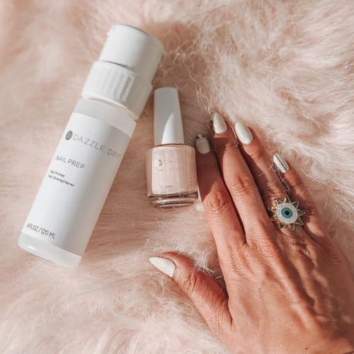 Dazzle Dry Nail Lacquer (Step 3) - Boss - A light and true neutral nude. Full coverage cream. (0.5 fl oz)