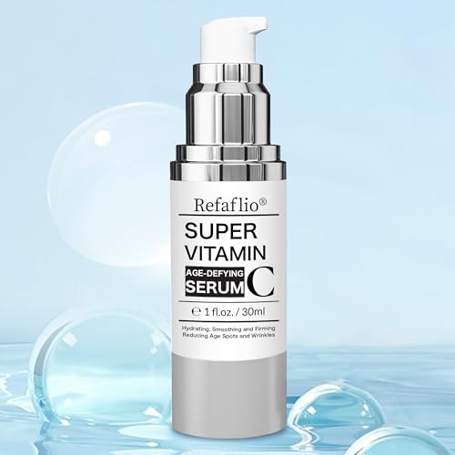 Super Vitamin C Serum for Women over 70, Rapid Anti Aging Cream, Face Lift Cream, Hydrates, Softens, Lifts and Firms, Fights Wrinkles, Advanced Super Serum C 3PCS. (90ml)