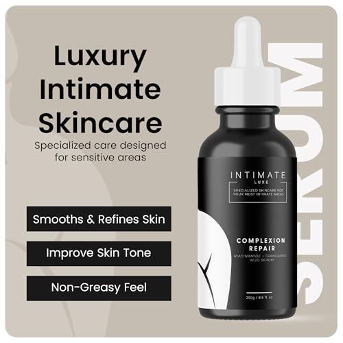 Complexion Repair Serum ? Fragrance-Free Brightening Serum for Bikini Line & Underarms ? Helps Improve the Look of Dark Spots & Uneven Tone ? pH Balanced for Intimate Areas ? 1 fl oz