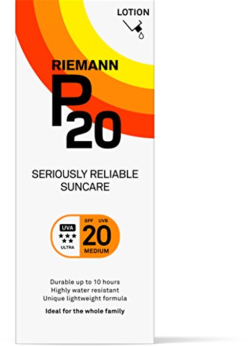 P20 Sunscreen SPF 20 - 10 Hour Protection, Water-Resistant, 200ml