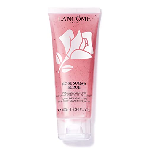 Lancôme Rose Exfoliating Face Scrub - Gently Removes Dead Skin & Brightens - 3.4 Fl Oz