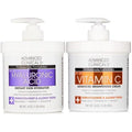 Advanced Clinicals Hyaluronic Acid Hydrating Cream + Vitamin C Brightening Cream Set