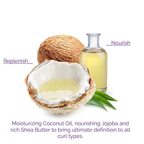 Curl Defining Conditioner with Jojoba & Shea Butter - 24 oz for Hydrated, Frizz-Free Curls