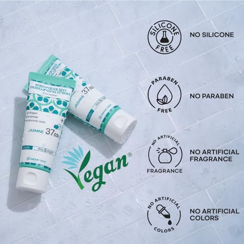 Jasmine 37% Daily Facial Moisturizer - Hydrating Korean Skin Care Cream, 3 oz