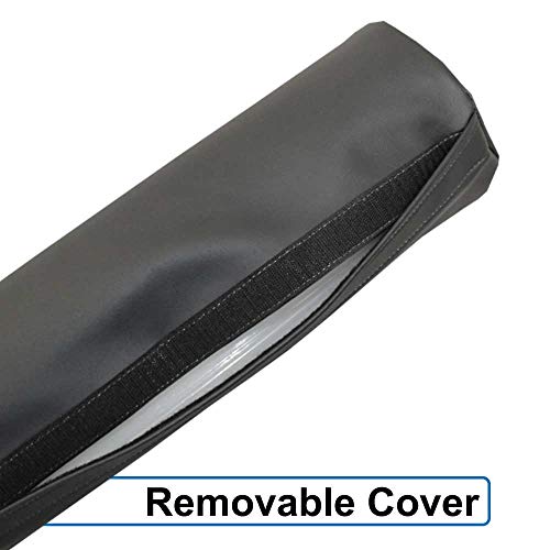Rehabilitation Advantage Body Positioning Black Cylinder Bolster 6" X 12"