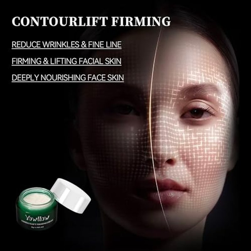 Anti-Aging Skin Moisturizer,Hydrating & Firming Skin Cream to Help Face Neck Lifting,Tightening and Reducing Wrinkle,Light Repair Cream for Women Men