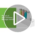 mDesign Plastic Kitchen Organizer Bin 16 x 3.75 x 5 Inches - Clear 8 Pack for Pantry & Cabinet Storage