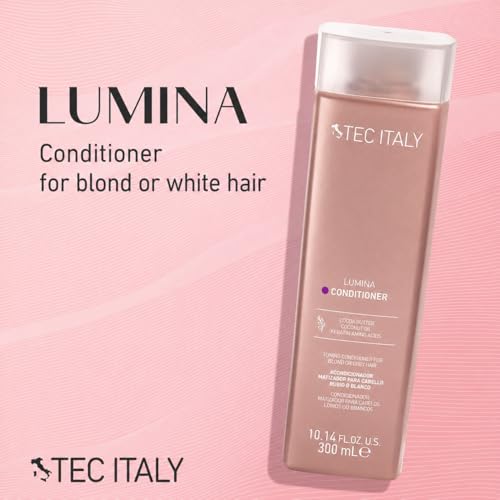 Purple Toning Conditioner for Blonde Gray & Bleached Hair - Neutralizes Yellow & Enhances Shine