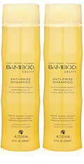 Bamboo Anti-Frizz Shampoo 8.5 Oz Pack of 2 for Smooth, Frizz-Free Hair - Includes 1 Count (Pack of 2)