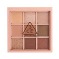 3CE Multi Eye Shadow Palette OVERTAKE - Matte Finish, Cruelty-Free, Travel-Friendly