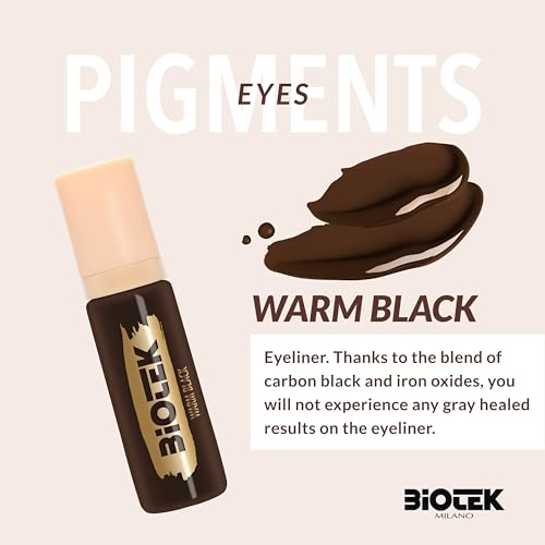 Eyes Pigment for Permanent Eye Makeup - Warm Black - 0.5 Fl Oz Variation