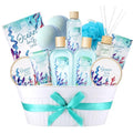 BODY & EARTH Ocean Spa Gift Set for Women - 11-Piece Luxury Bath & Body Collection