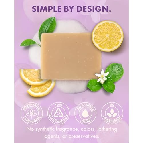 Massey¡¯s CF 100% Natural Probiotic Soap - Powerful Tea Tree and Lemon Body Soap - 4oz Lemon Scent