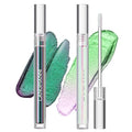 Jolilab Metallic Liquid Chameleon Eyeshadow, Multi-Dimensional Eye Looks, Long-lasting Holographic Glitter Multichrome Eyeshadows Makeup (#Peacock+#GX013)