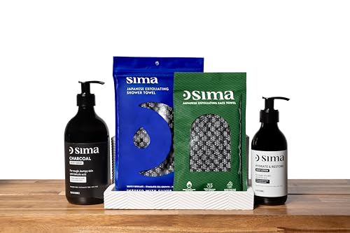 Charcoal Body Wash for Sensitive Skin 500ml - Detox & Acne Control