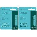 ATTITUDE Plastic-free Lip Balm, EWG Verified Plant- and Mineral-Based Ingredients, Vegan and Cruelty-free Personal Care Products, Unscented, 0.3 Oz (Pack of 2)