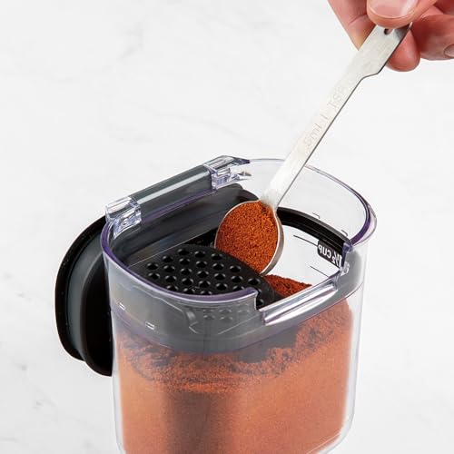 ProKeeper+ Black Airtight Food Storage Container Set – 9-Piece Kitchen Organization