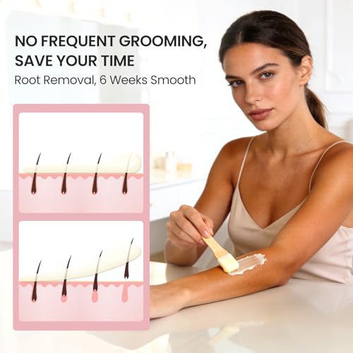 Digital Waxing Warmer for Women 500ml Unscented Home Waxing Kit