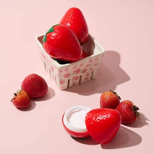 TONYMOLY Strawberry Valentine¡¯s Day Hand Cream 2-Pack ? Hydrating Hand Lotion with Strawberry Extract & Shea Butter, Cute Giftable Duo for Dry Hands, Sweet Self-Care & Galentine¡¯s Gift