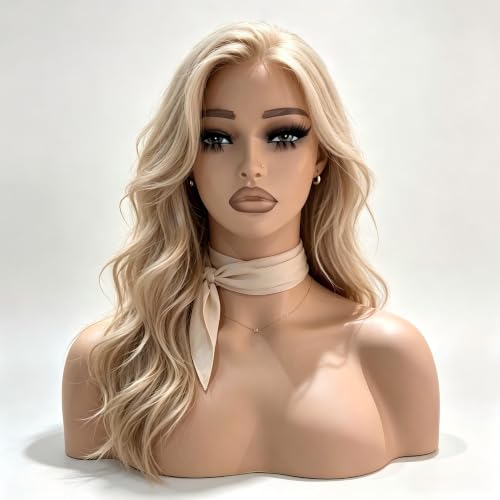 Professional Mannequin Head with Mesh Wig Cap for Display & Styling