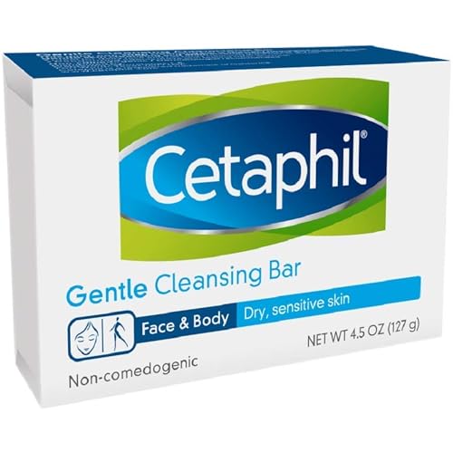 Gentle Cleansing Bar, 4.5 Ounce Bar (Pack of 3)