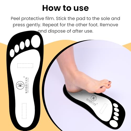 Black Disposable Spray Tan Feet Pads 120 Pairs Non-Slip for Sunless Tanning