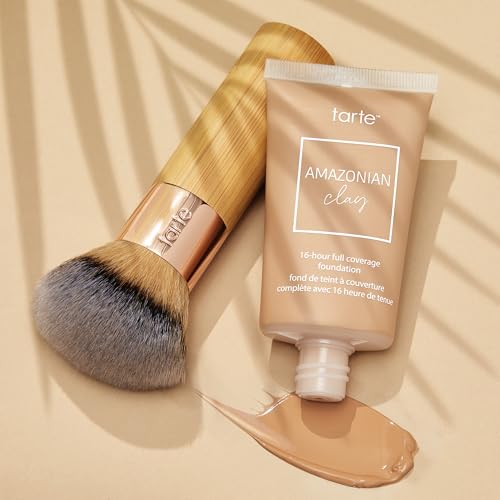 Airbrush Finish Foundation Brush - Blending Brush for Cream, Liquid & Powder Makeup