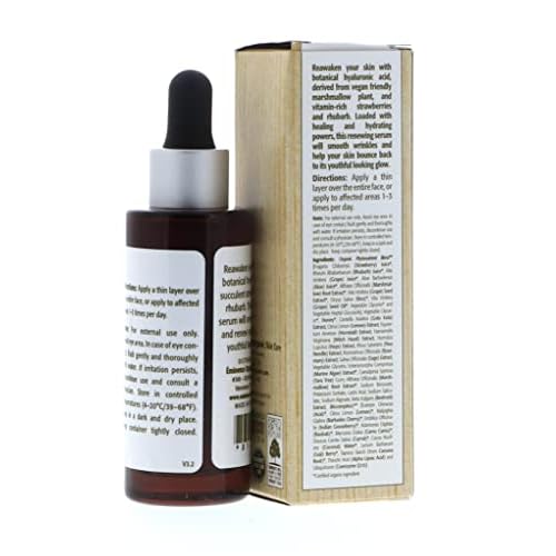 Eminence Strawberry Rhubarb Hyaluronic Serum 1 Oz / 30 Ml