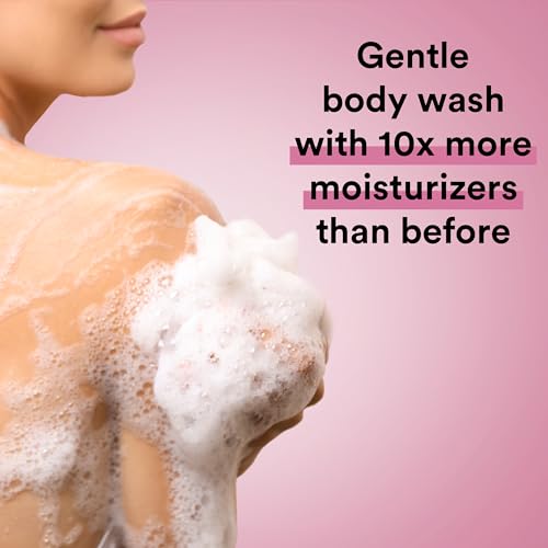 Suave Moisturizing Body Wash Women, Sweet Vanilla with Vitamin E and Aloe Extracts, No Parabens, No Phthalates, 18 Oz (Pack of 6)
