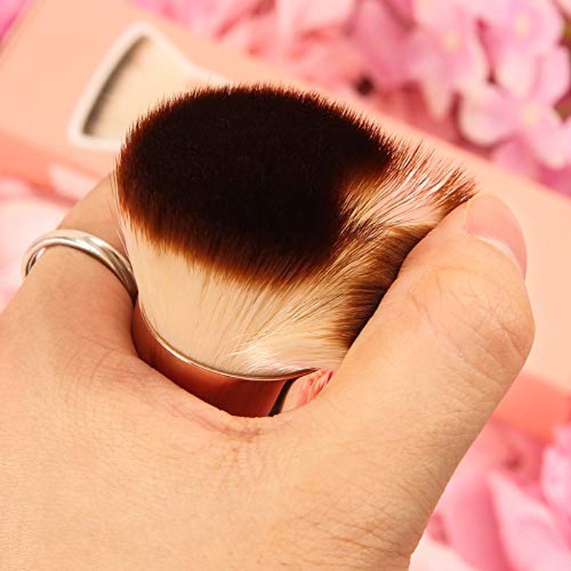 DUcare Flat Top Kabuki Foundation Brush 2pcs