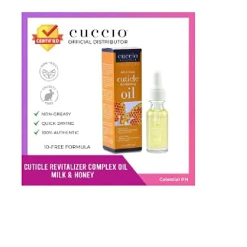 Cuccio Milk & Honey Cuticle Revitalizer Complex Oil 1/2 oz by CUCCIO BEAUTY