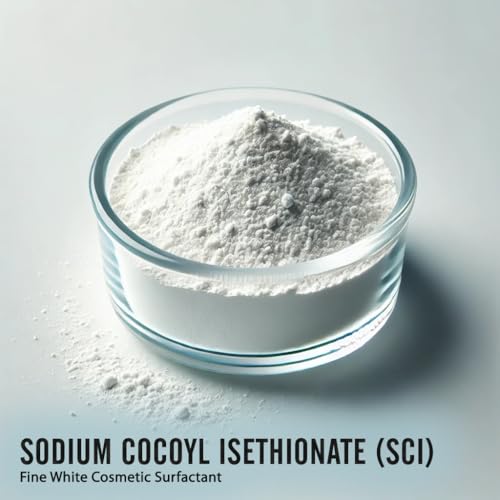 Sodium Cocoyl Isethionate Powder for DIY Solid Shampoo Bars & Bath Bombs - 21.17 oz, Mild Foaming Surfactant, Plant-Based, Sulfate-Free